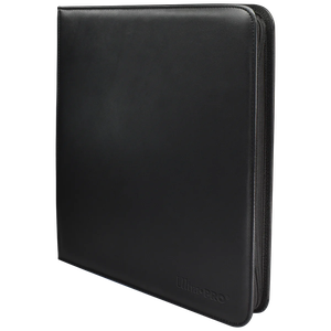 Ultra Pro Vivid 12-Pocket Zippered PRO-Binder Black