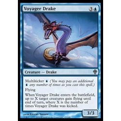 Magic löskort: Worldwake: Voyager Drake