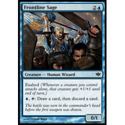 Magic löskort: Conflux: Frontline Sage