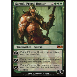 Magic Löskort: Magic 2013: Garruk, Primal Hunter