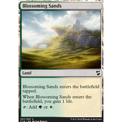 Magic löskort: Commander 2018: Blossoming Sands
