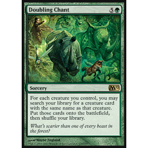 Magic löskort: Magic 2012: Doubling Chant