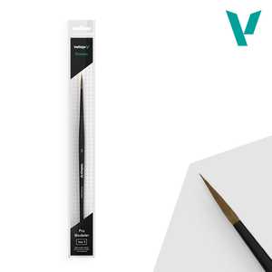 Vallejo Brush: Round Natural Hair No.3