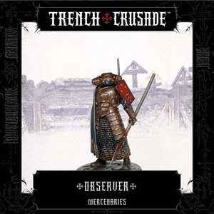 Trench Crusade: Mercenary - Observer with Trench Halberd (3D-resin) (1)