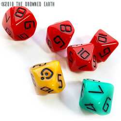 The Drowned Earth: Official Dice