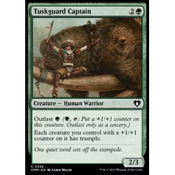 Magic löskort: Commander Masters: Tuskguard Captain