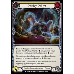 FaB Löskort: Dusk till Dawn: Deathly Delight (Yellow) (Rainbow Foil)