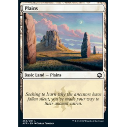 Magic löskort: Adventures in the Forgotten Realms: Plains (Foil)
