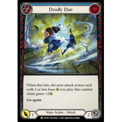 FaB Löskort: Outsiders: Deadly Duo (Blue)