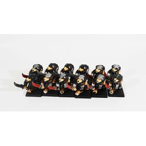 Skaven: Clanrats (12st, Plast)