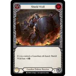 FaB Löskort: Dynasty: Shield Wall (Blue) (Rainbow Foil)