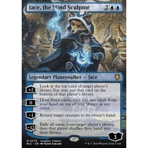Magic löskort: Commander: Bloomburrow: Jace, the Mind Sculptor (V.1)
