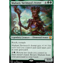 Magic löskort: Zendikar Rising Commander Decks: Multani, Yavimaya's Avatar