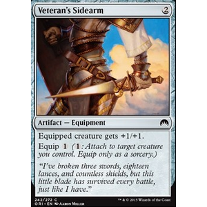Magic löskort: Origins: Veteran's Sidearm