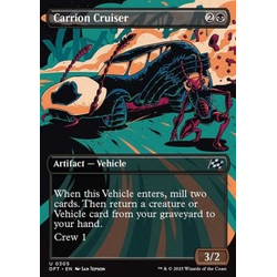 Magic löskort: Magic: Aetherdrift: Carrion Cruiser (alternative art)