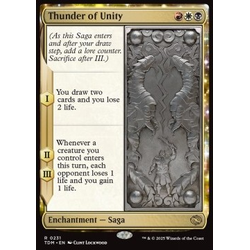 Magic löskort: Tarkir: Dragonstorm: Thunder of Unity