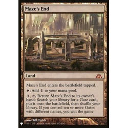Magic löskort: The List: Maze's End