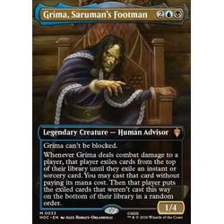 Magic löskort: The Hobbit: Gríma, Saruman's Footman (Foil)