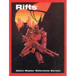 Rifts: Game Master Reference Screen