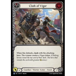 FaB Löskort: Heavy Hitters: Clash of Vigor (Red) (Rainbow Foil)