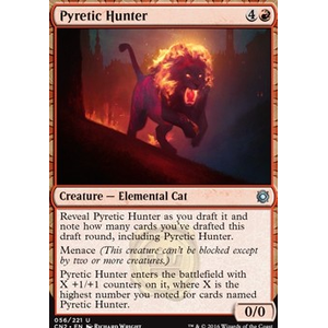 Magic löskort: Conspiracy: Take the Crown: Pyretic Hunter