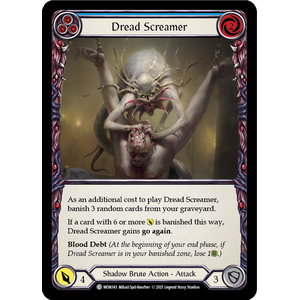 FaB Löskort: Monarch Unlimited: Dread Screamer (Blue)