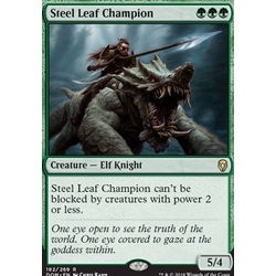 Magic löskort: Dominaria: Steel Leaf Champion (Foil)