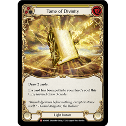 FaB Löskort: Monarch Unlimited: Tome of Divinity (Rainbow Foil)
