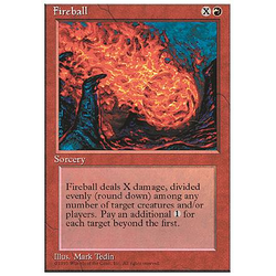 Magic löskort: 4th Edition: Fireball