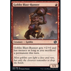 Magic löskort: The Brothers' War: Goblin Blast-Runner
