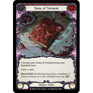 FaB Löskort: Monarch 1st Edition: Tome of Torment