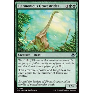 Magic löskort: Edge of Eternities: Harmonious Grovestrider