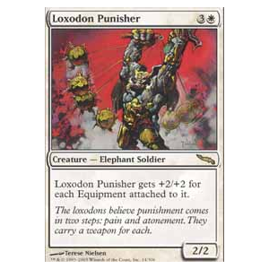 Magic löskort: Mirrodin: Loxodon Punisher