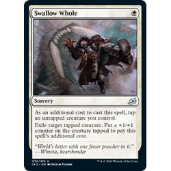 Magic löskort: Ikoria: Lair of Behemoths: Swallow Whole (Foil)