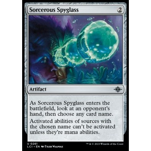 Magic löskort: The Lost Caverns of Ixalan: Sorcerous Spyglass