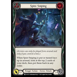 FaB Löskort: Outsiders: Spire Sniping (Blue) (Rainbow Foil)