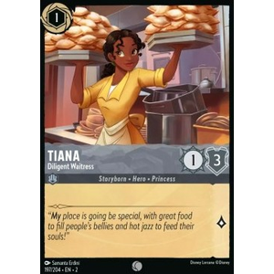 Lorcana Löskort: Rise of the Floodborn: Tiana - Diligent Waitress