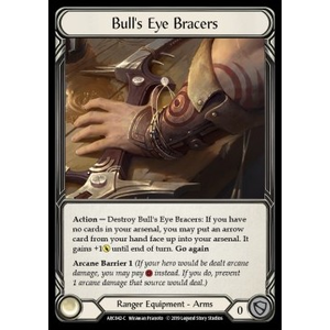 FaB Löskort: Arcane Rising First: Bull's Eye Bracers