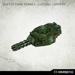 Battle Tank Turret: Gatling Cannon