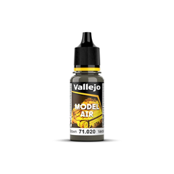 Vallejo Model Air: Green Brown (18ml)