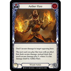 FaB Löskort: Arcane Rising Unlimited: Aether Flare (Blue)