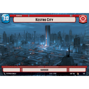 Star Wars: Unlimited Löskort: Spark of Rebellion: Kestro City // Experience Token (Hyperspace)
