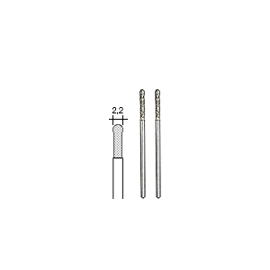 Diamantbelagd slipkula för glas och sten (2,2 mm) (2-pack)