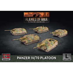 German Panzer IV/70 Platoon