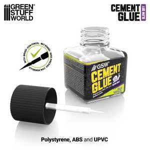 Green Stuff World: Slow cement glue for plastics (40ml)
