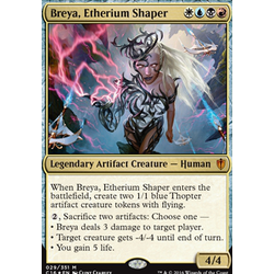 Magic löskort: Commander 2016: Breya, Etherium Shaper (Foil)