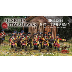 British Regular Army  - French and Indian Wars
