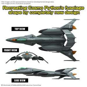 Mecha Collection DX Yamato 3199: Cosmo Python (Set of 2)