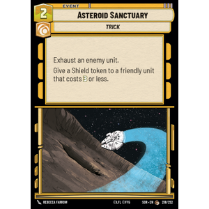 Star Wars: Unlimited Löskort: Spark of Rebellion: Asteroid Sanctuary