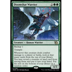 Magic löskort: March of the Machine: Doomskar Warrior
